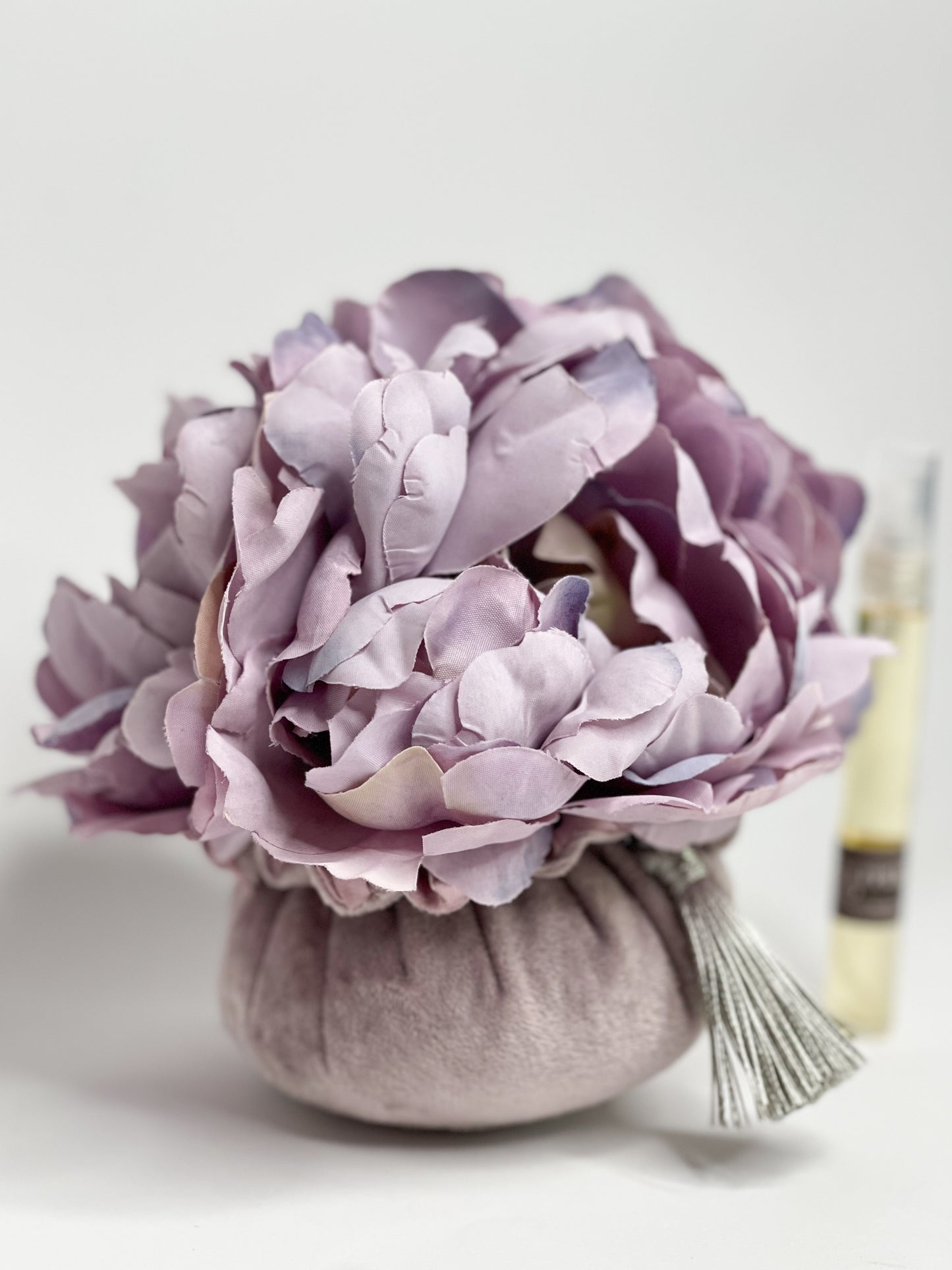 „Deko-Blumen Bouquet mit Raumduft – Lilac Peony“