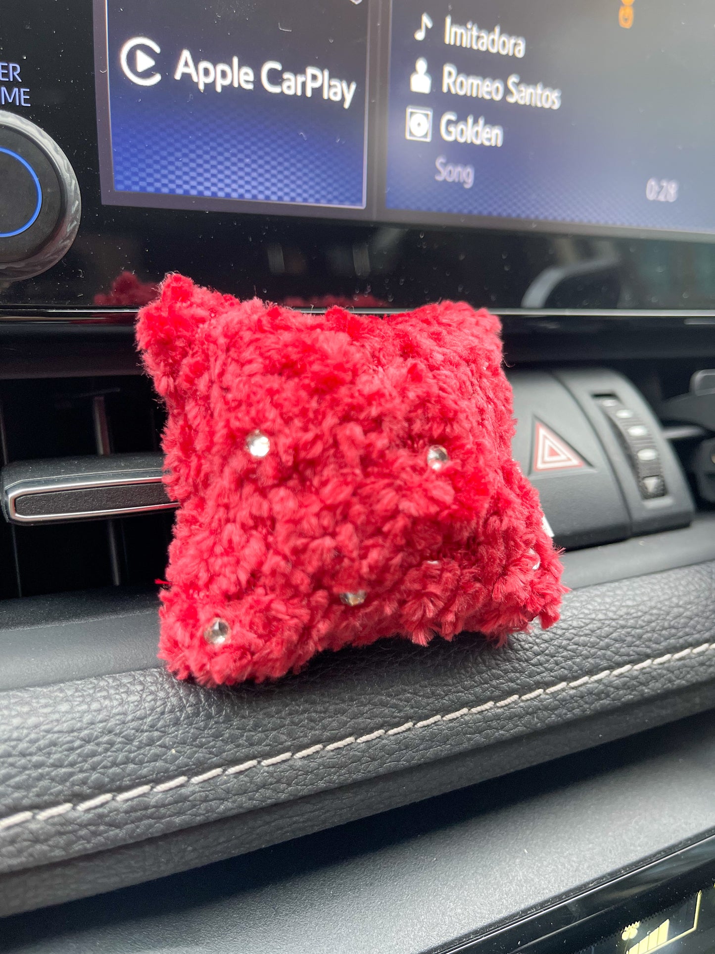 Car Air Freshner  „Red Teddy Bear“ mit Luftclip