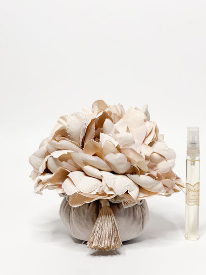 „Deko-Blumen Bouquet mit Raumduft – Almond Peony“