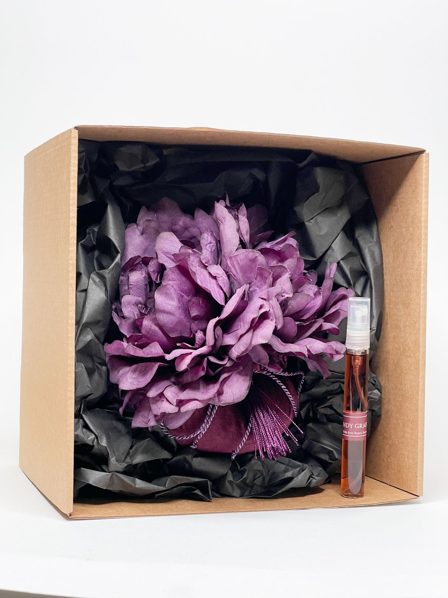 Deko-Blumen Bouquet mit Raumduft „Lavander Peony“