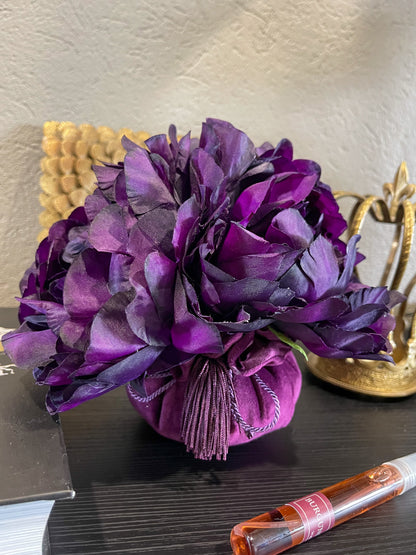 Deko-Blumen Bouquet mit Raumduft „Lavander Peony“