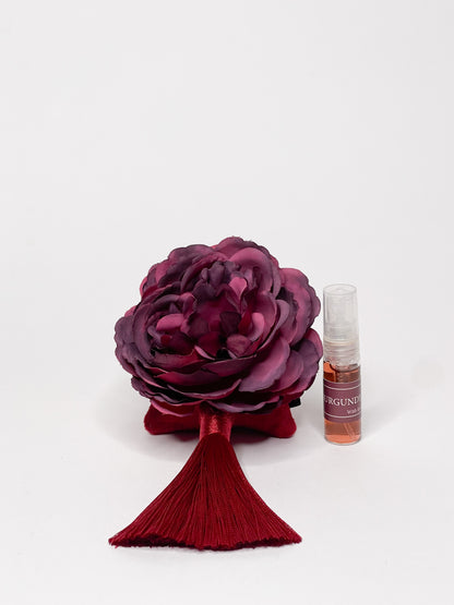 Car Air Freshner „Burgundy Peony“ mit Luftclip