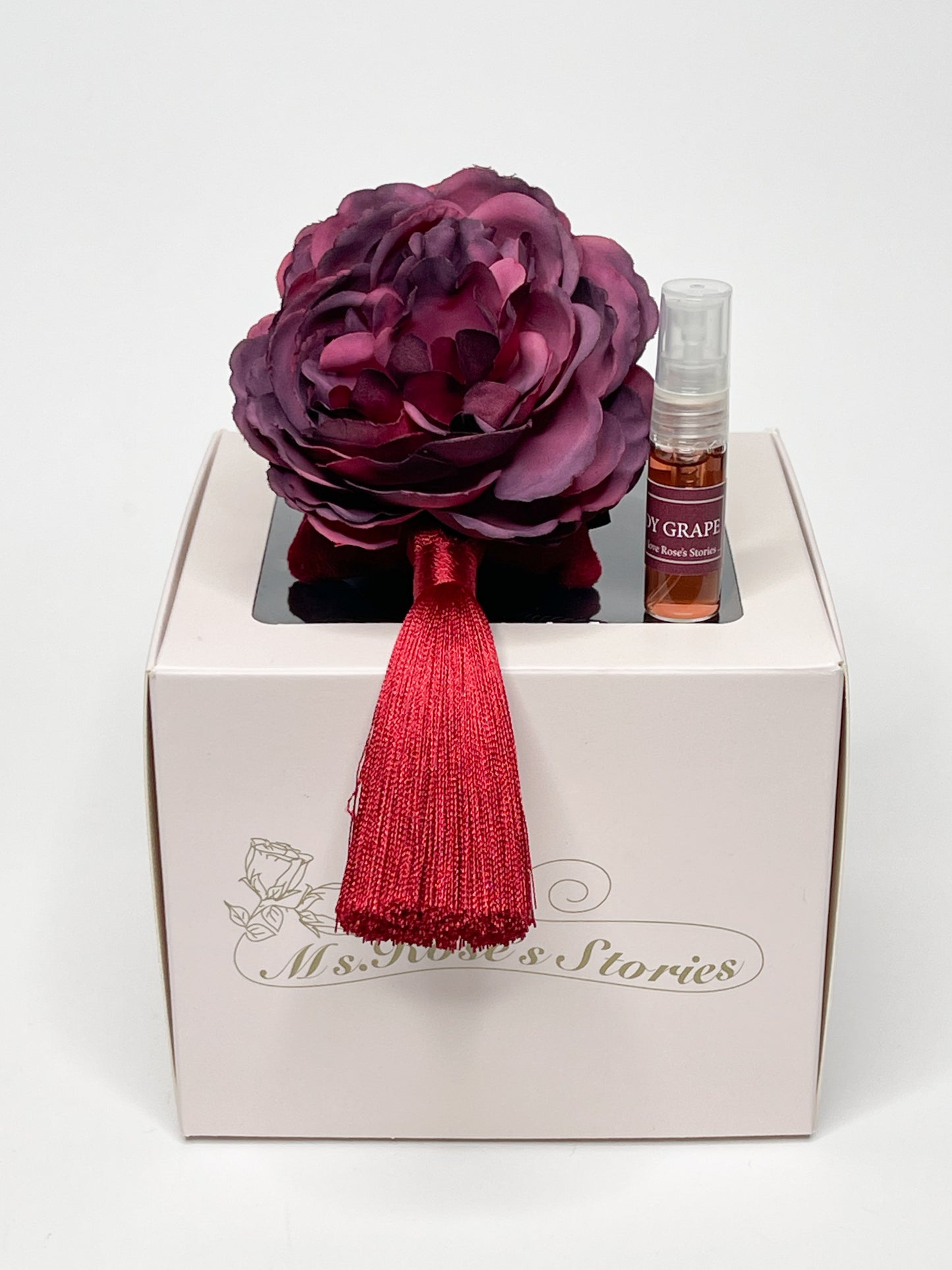 Car Air Freshner „Burgundy Peony“ mit Luftclip